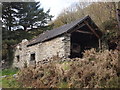 SH7763 : Old Barn, Gymannog by Chris Andrews