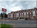 Houses opposite Cromer Station