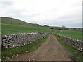 Lane to Shepley Farm and Chelmorton