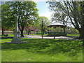 Titanic Memorial and Bandstand, Dock Park, Dumfries