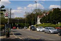 TQ2191 : Bunn's Lane and A1 Watford Way bridge by Christopher Hilton