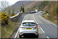 NH5836 : Layby on the Southbound A82 overlooking Loch Ness by David Dixon