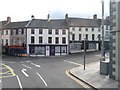 The junction of English Street and Church Street, Downpatrick