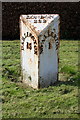 Milepost beside A167 (Darlington Road) north of Northallerton