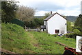 House and hillside meadow, Twyn Wenallt