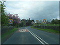 B6161 at Leathley village boundary