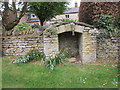 Site of village pump, Hinton in the Hedges