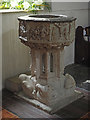 St Martin, West Drayton - Font