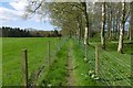 River Ayr Way and barbed wire fences