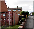 Unusual object in a suburban front garden, Barry