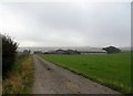 Track leading to South Shields Farm