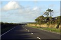 The A499 heading towards Caernarfon