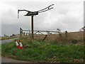 Road junction at Abbey Farm