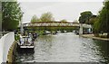 TL4559 : Pedestrian and cycle bridge over the River Cam by Richard Sutcliffe