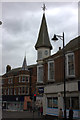 Clocktower at the junction of High St and Kingsway