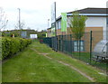 Public footpath at the Oak Spinney Business Park