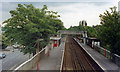 TQ6467 : Meopham station, eastward 1989 by Ben Brooksbank