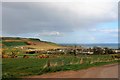 Fields above Bervie