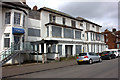 Derelict hotel on Felixstowe sea front