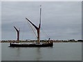 TM2731 : Sailing Barge, Thalatta by Oliver Dixon