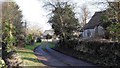 Lane north of Towersey churchyard