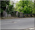 Visibility mirror alongside Esher Road, East Molesey