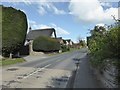 Houses on the northern edge of Binton village