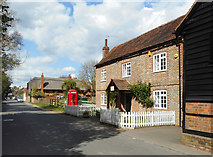 SU8376 : The Old Post Office, Waltham St Lawrence by Des Blenkinsopp