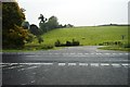 Road off the A303 at Chicklade Bottom