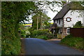 Entering Bradford Peverell on Roman Road