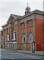 SP0091 : West Bromwich Public Library, High Street by Jim Osley