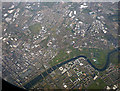 The Glasgow Necropoli from the air