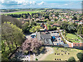 View from Church Tower, St Nicholas Parish Church, Blakeney, Norfolk