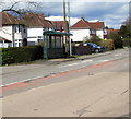 Newport Road bus stop and shelter, Llantarnam, Cwmbran