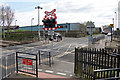 Level crossing at Howdon