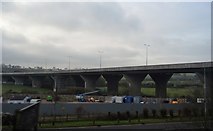 TL0701 : M25 viaduct by N Chadwick