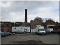 Garage occupying former military premises