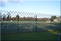 TL4358 : Tennis Courts, Trinity Old Field by N Chadwick