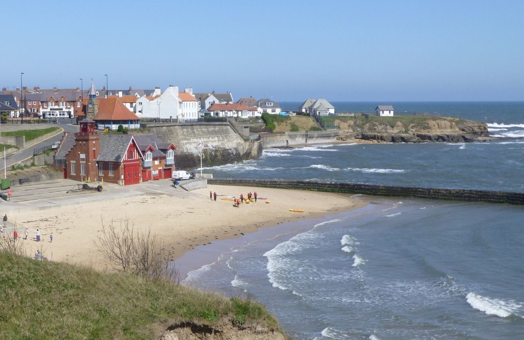 Cullercoats Bay with its Lifeboat... © Russel Wills :: Geograph Britain ...