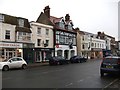 Vision Express, Santander and Burkmars in Lymington