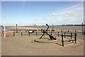 SJ3191 : Anchor at Egremont by Jeff Buck