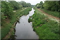 View along the Roding from the footbridge in Roding Valley Park #2