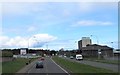 The A21 approaching the Rathgael Roundabout from the direction of Newtownards