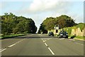 SH4555 : The A499 heading towards Caernarfon by Steve Daniels