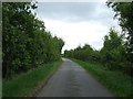 School Lane towards Great Wigborough