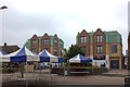 Hatfield town centre market area