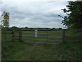 Field entrance off Furneaux Lane