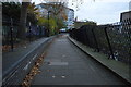 TQ2782 : Path by the Regents Canal by N Chadwick