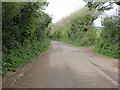 SW4530 : Lesingey Lane near the entrance to Lesingey by Peter Wood