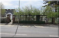 College bus stop and shelters, Bridgend